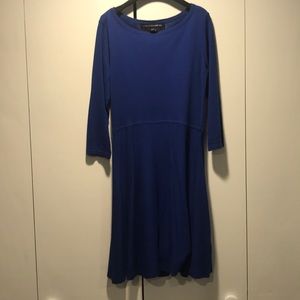 Cobalt blue French Connection sweater dress - 8
